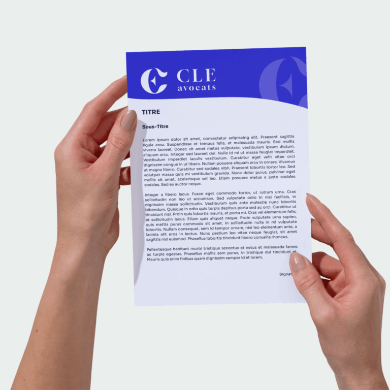 document pro avocat